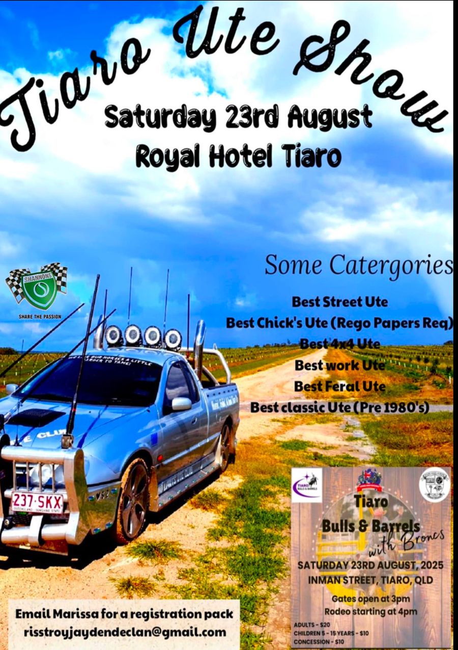Tiaro ute Show