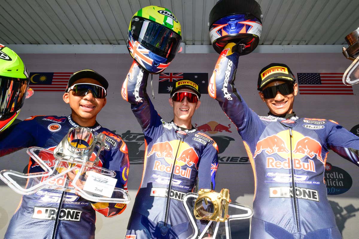 Carter Thompson takes first win in Red Bull Rookies