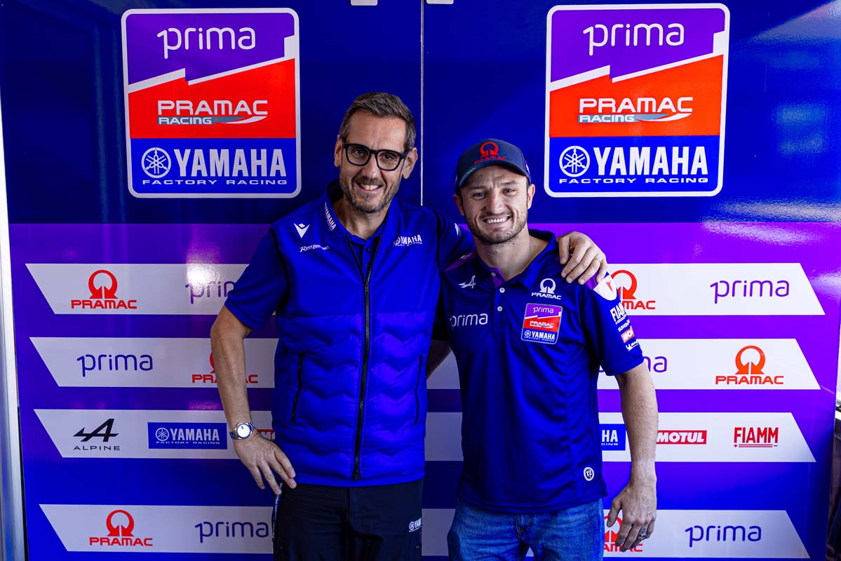 Miller re-signs with Pramac Racing