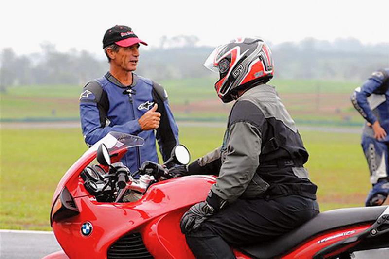 Stay Upright Instructor giving the thumbs up